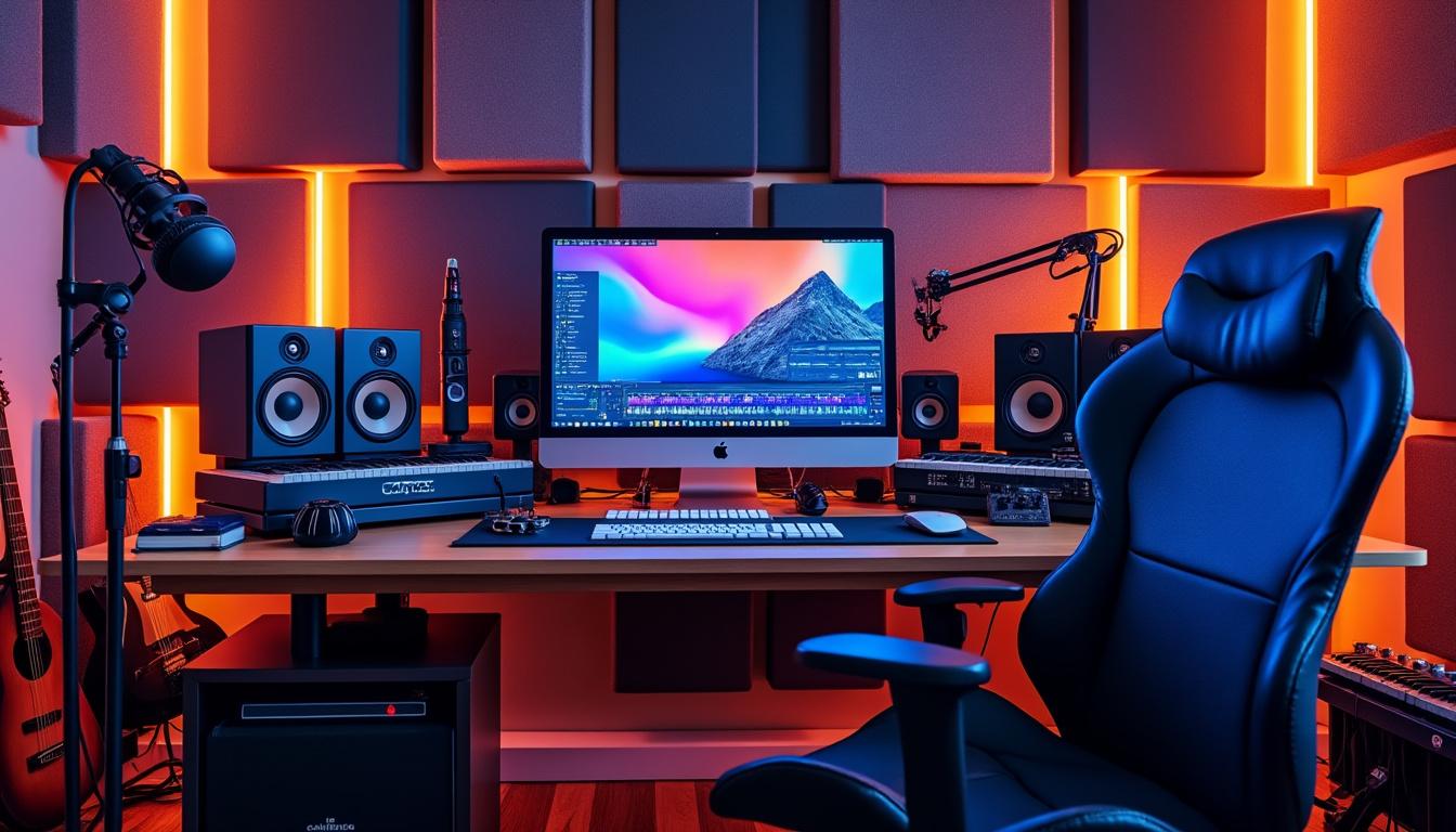 Studio d’enregistrement : que faut-il pour monter un home studio performant ?