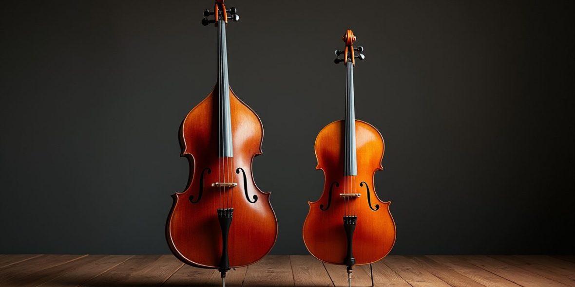 Contrebasse ou violoncelle : quelles différences ?